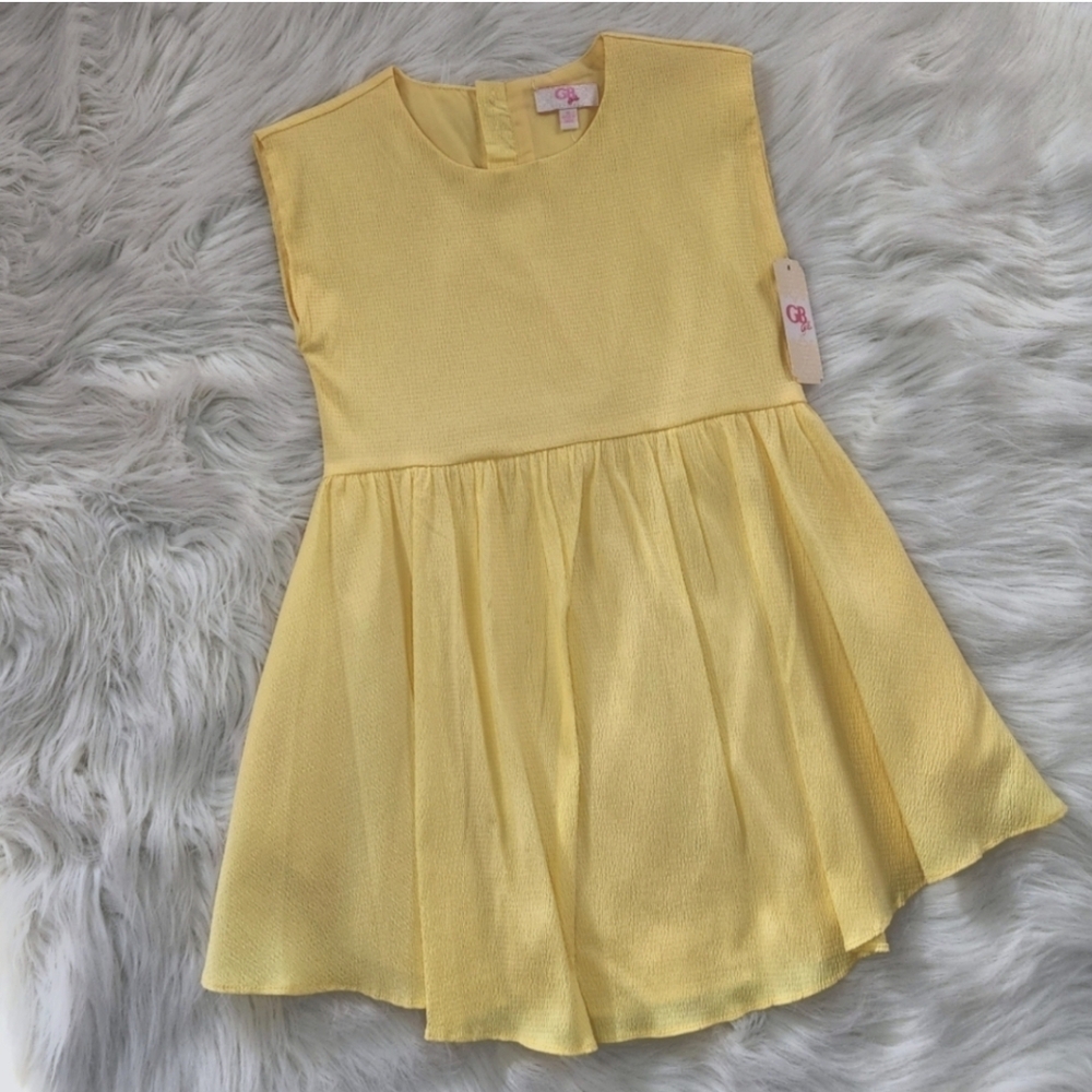 GB Yellow Kids Dress Size Small